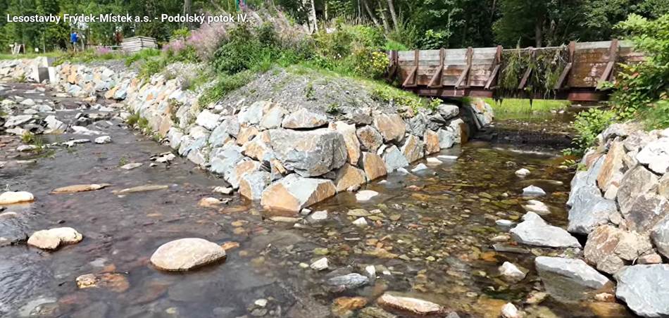Rekonstrukce na Podolském potoce