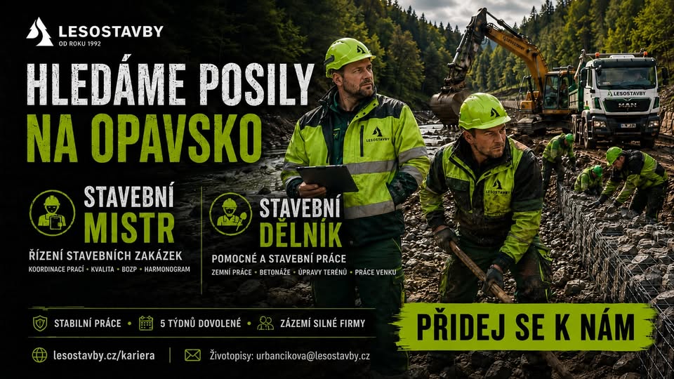 Hledáme kolegy na Opavsko
